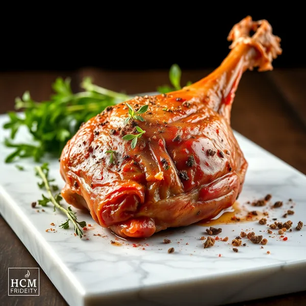 Roasted Pheasant Shank
