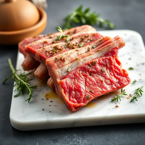 Roasted Pheasant Short Ribs