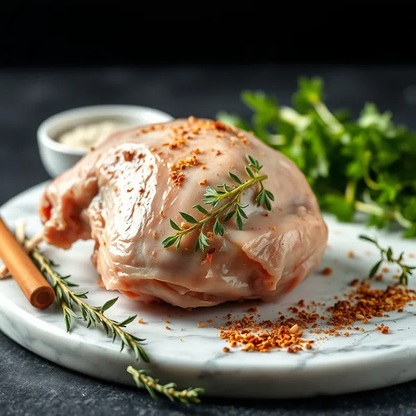 Roasted Pheasant Thigh