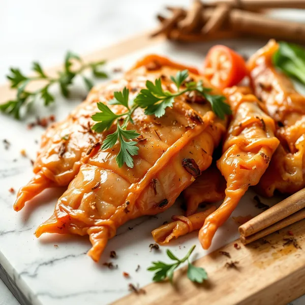 Roasted Pheasant Tripe