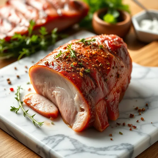 Gerösteter Schweinebauch