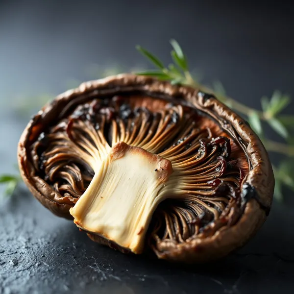 Gerösteter Portobello-Pilz