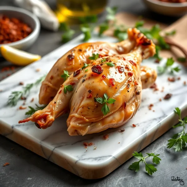 Roasted Quail Wing