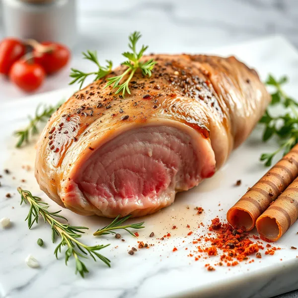 Roasted Rabbit Breast