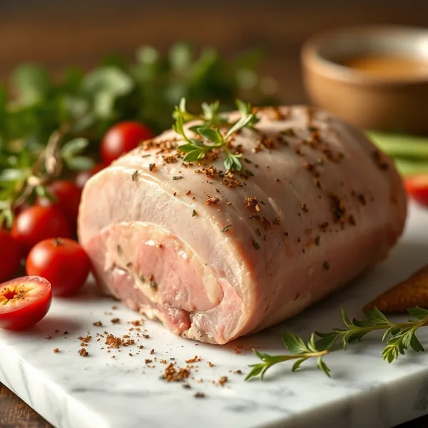 Roasted Rabbit Loin