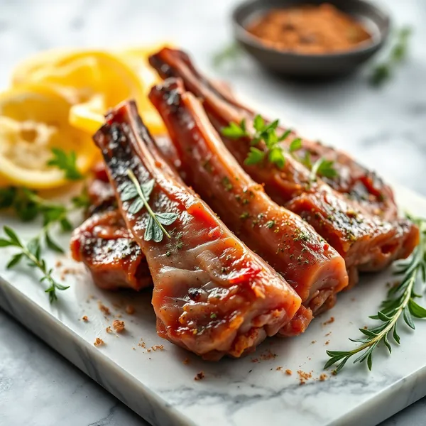 Roasted Rabbit Short Ribs