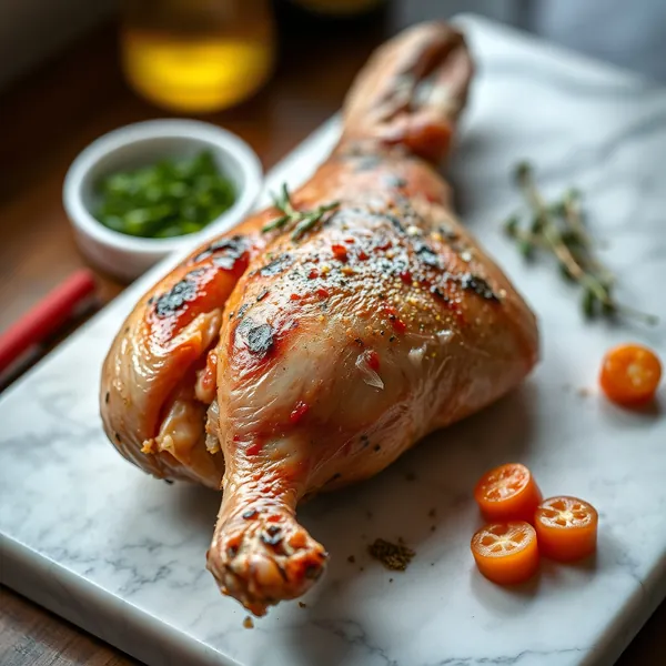 Roasted Rabbit Tail