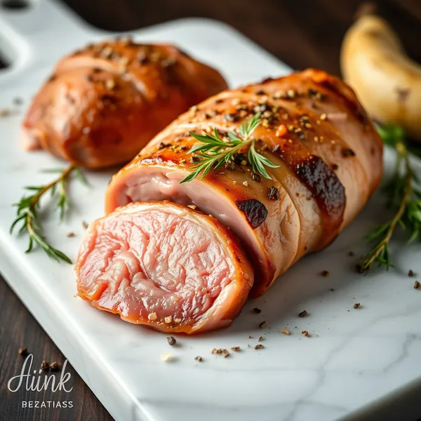 Roasted Rabbit Tenderloin