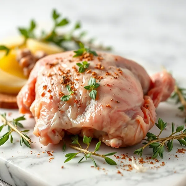 Roasted Rabbit Thigh