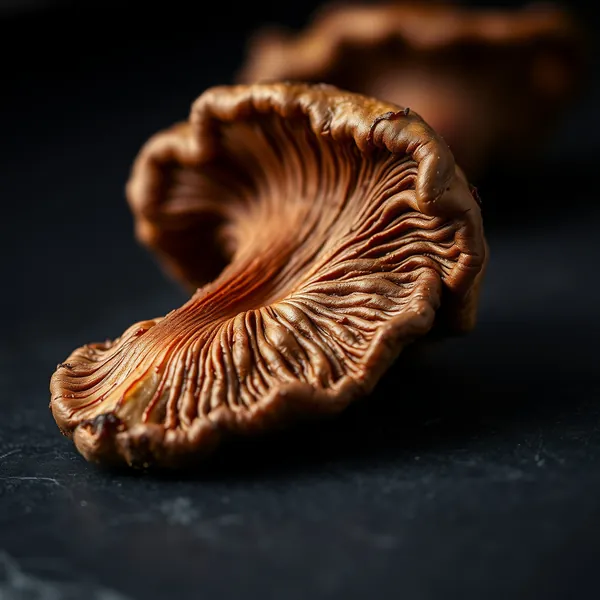 Gerösteter Reishi-Pilz
