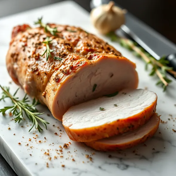 Gebratenes Putenfilet