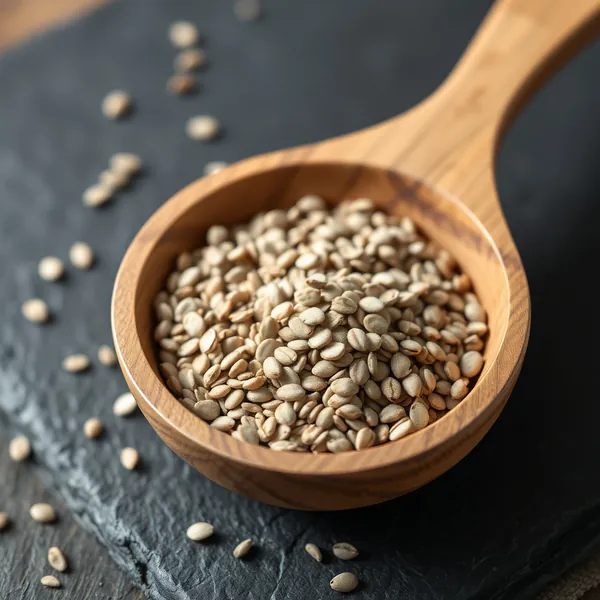 Graines de Chia Blanches Torréfiées Sans Sel