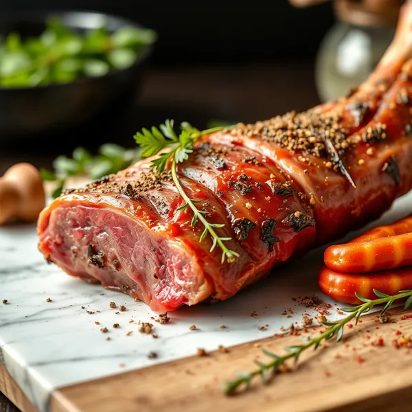 Roasted Venison Neck