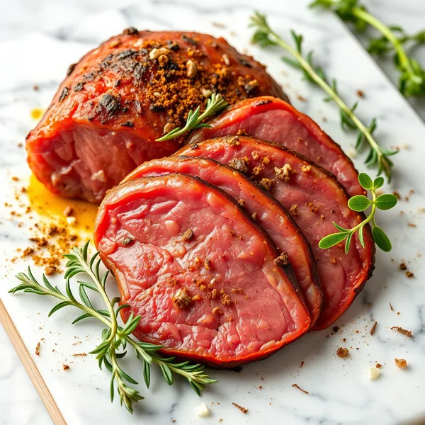 Gerösteter Wildschweinschinken