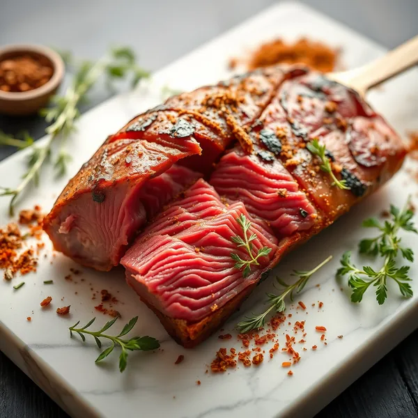 Roasted Wild Boar Flank