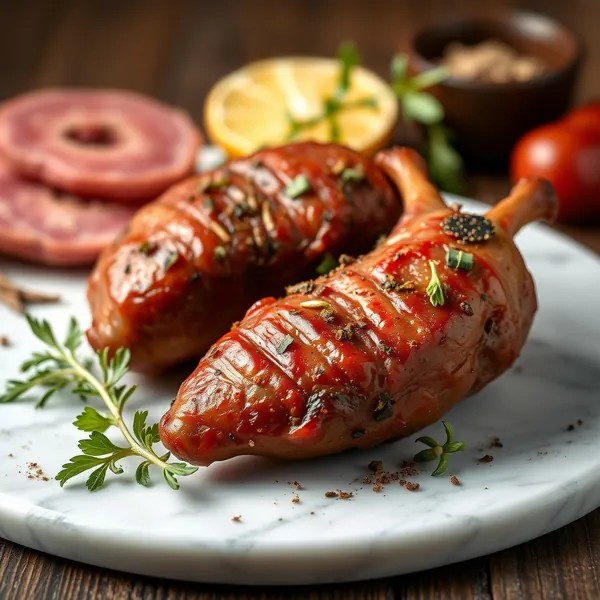 Roasted Wild Boar Kidney