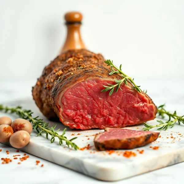 Roasted Wild Boar Ribeye