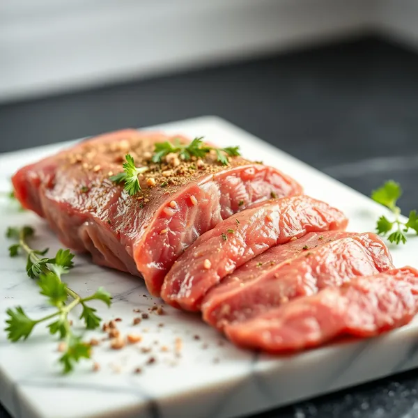 Gesalzenes Rindfleisch Bauch