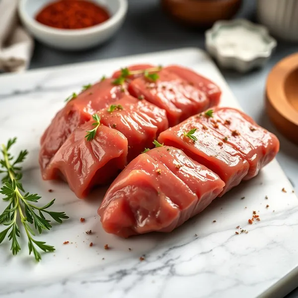 Molejas de Carne Salgadas