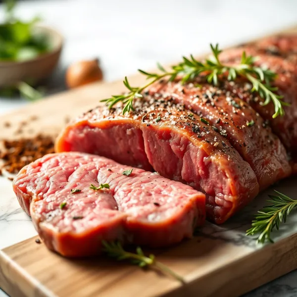 Salted Bison Tenderloin