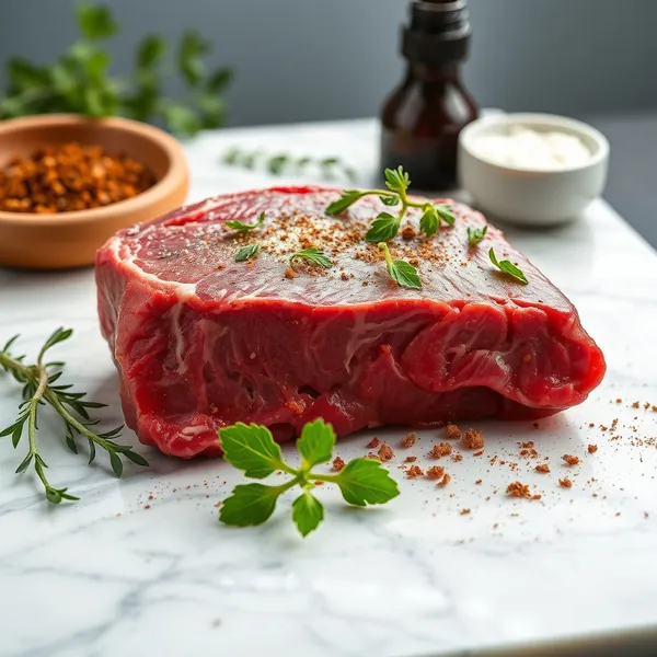 Gesalzene Ziegenrippe