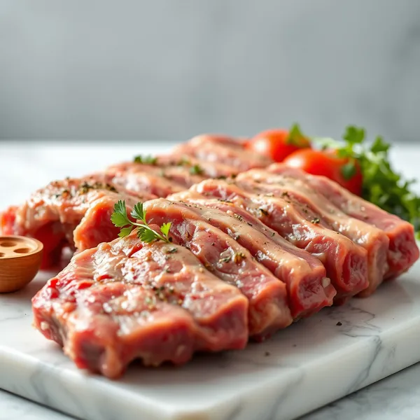 Costelas de Cordeiro Salgadas