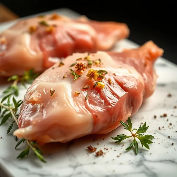 Salted Pheasant Breast