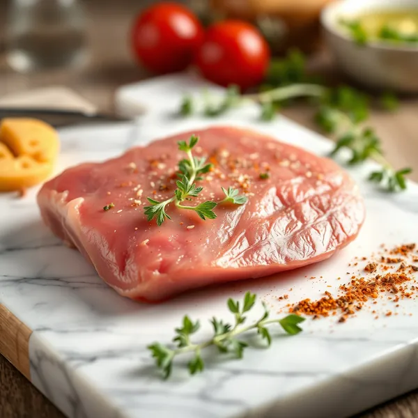 Gesalzene Schweinebrust