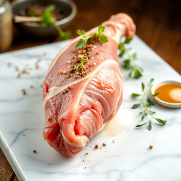 Gesalzener Schweinehals