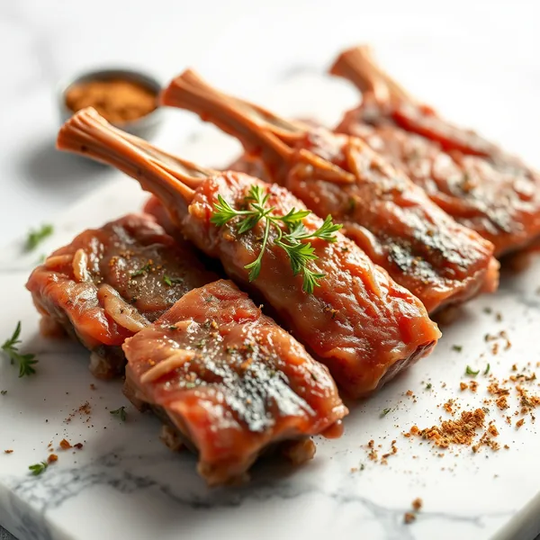 Costelas Curtas de Codorna Salgadas