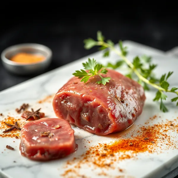 Salted Venison Liver