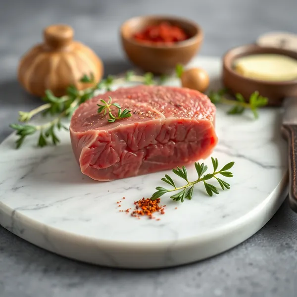 Gesalzenes Rehfleisch