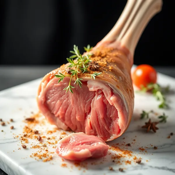 Pernil de Veado Salgado