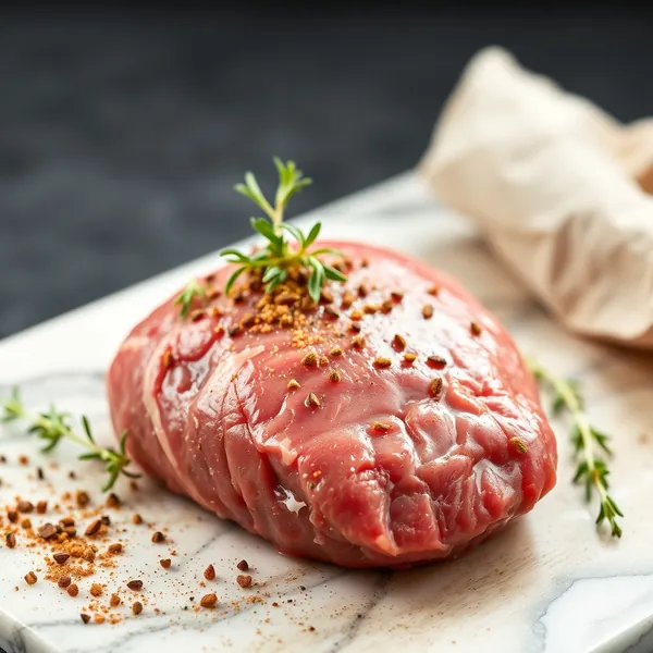 Salted Venison Tenderloin