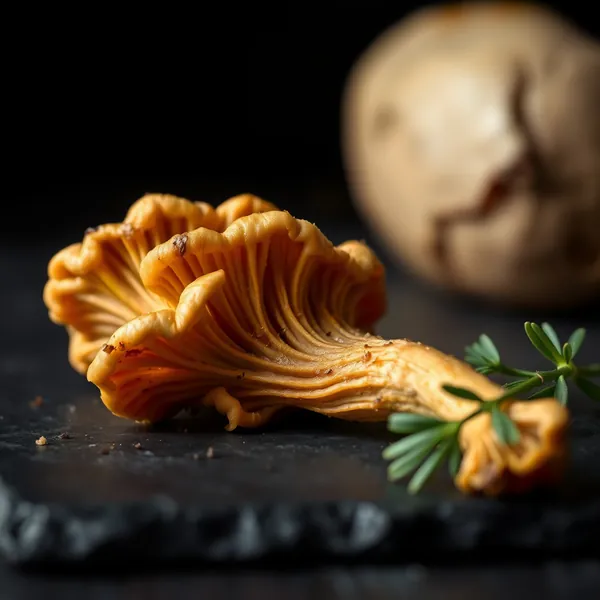 Sautéed Chanterelle Mushroom