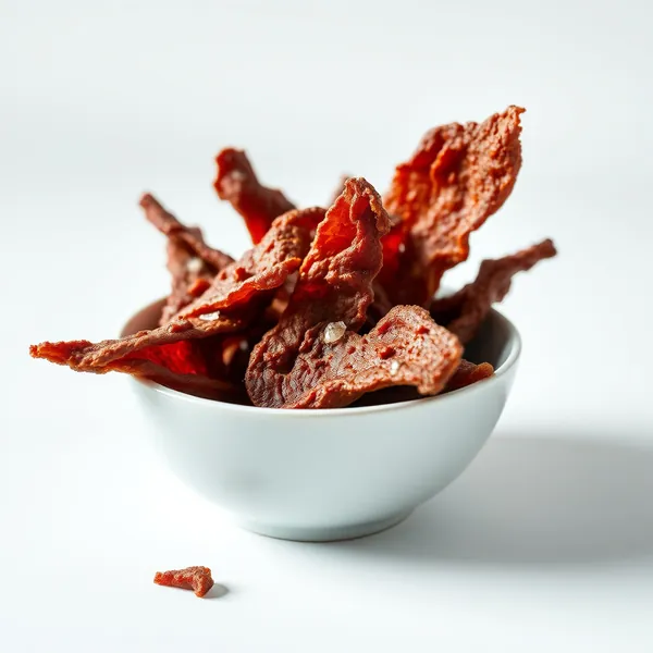 Beef Jerky mit Meersalz