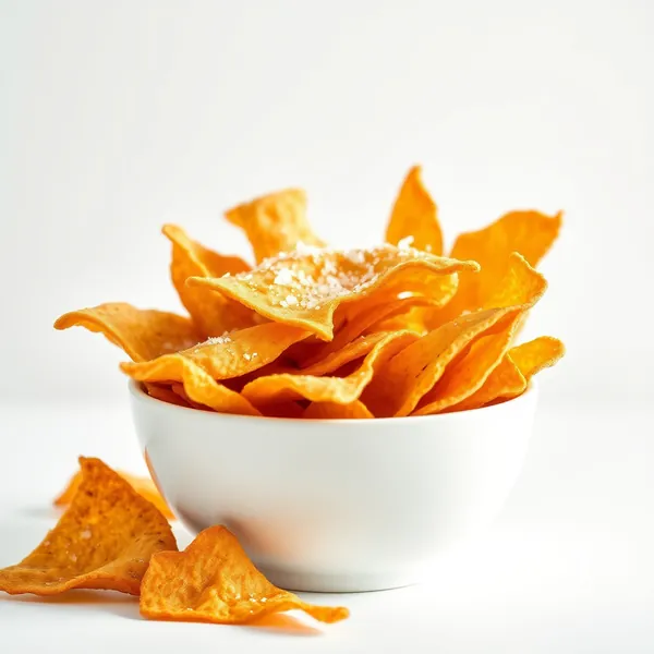 Chips de Tortilha com Sal Marinho