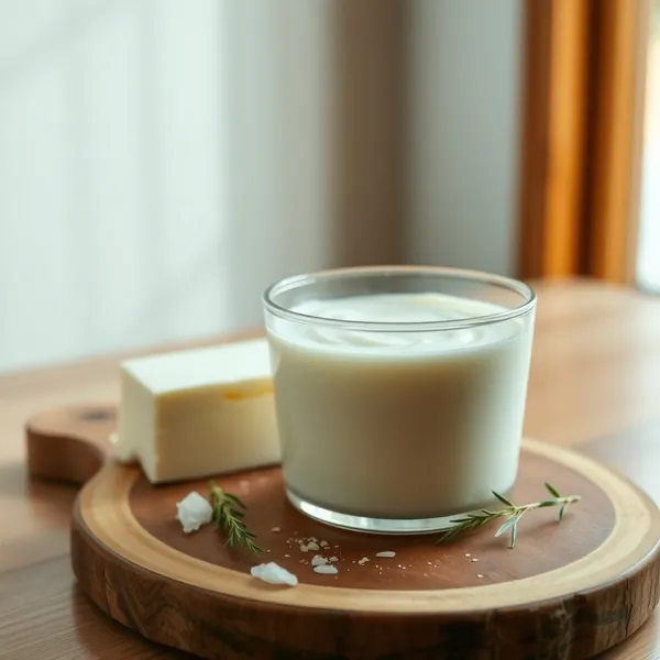 Entrahmte Buttermilch
