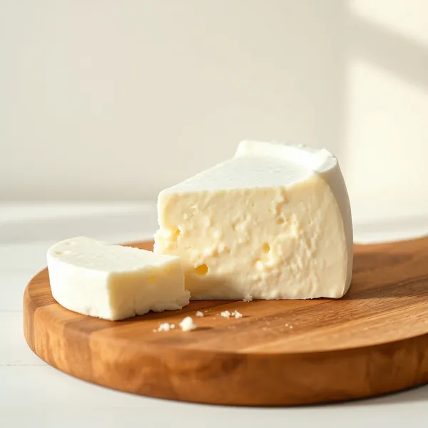 Entrahmter Schafmilchkäse