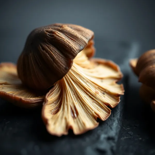Sliced Chanterelle Mushroom
