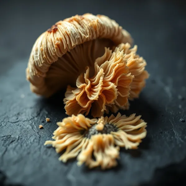 Sliced Lion's Mane Mushroom