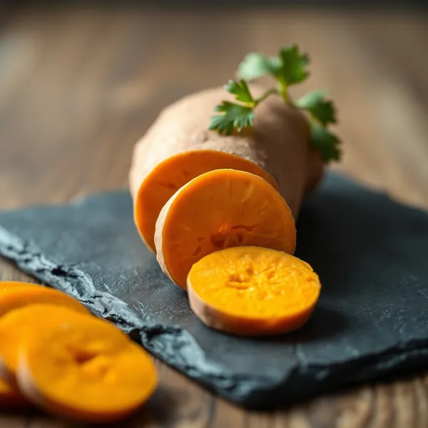 Sliced Sweet Potato