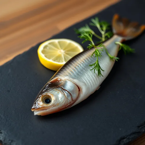 Geräucherte Anchovisbacke