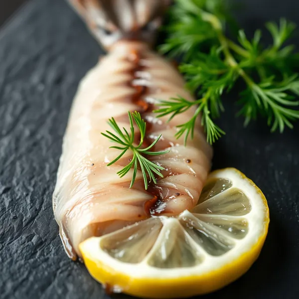 Tentáculos de Anchova Defumada