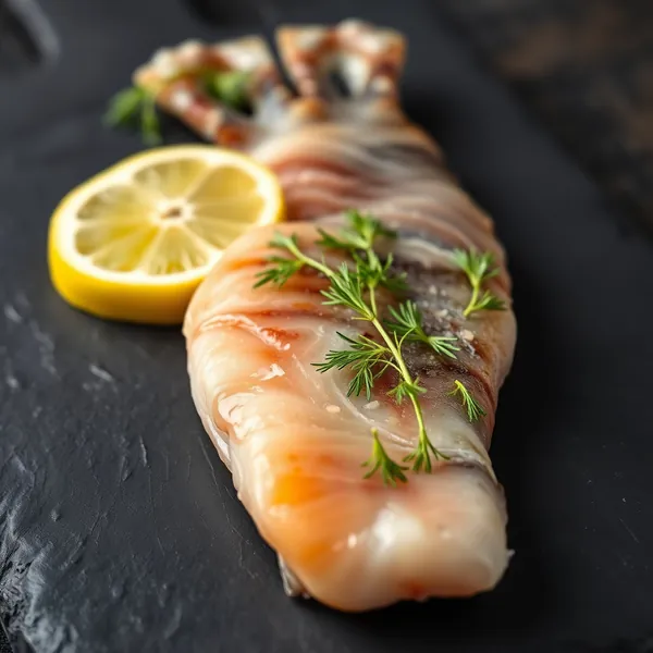 Gerippe von Grouper Rauch