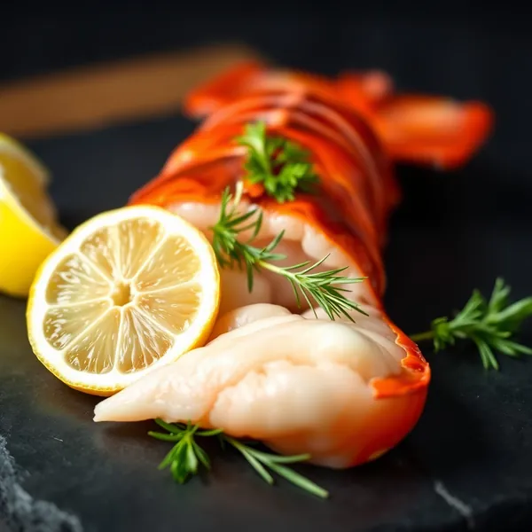 Geräuchertes Hummerfilet