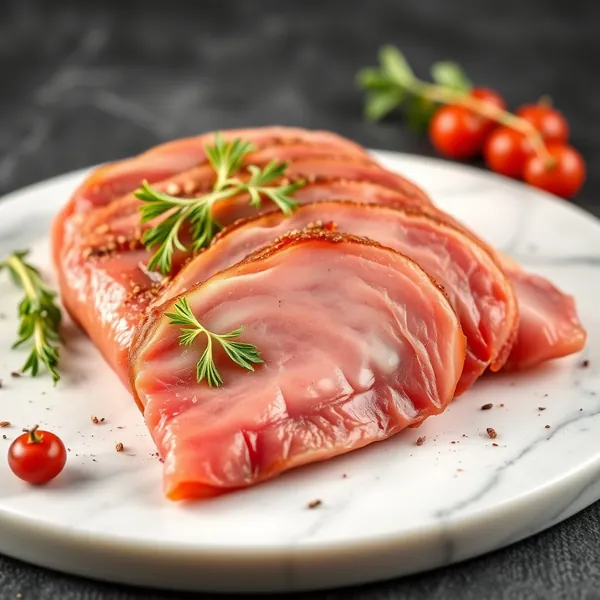 Geräucherter Schweinebauch
