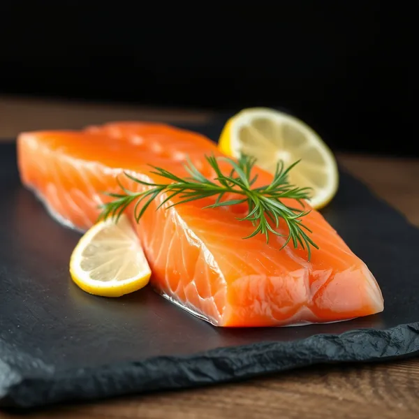 Geräucherter Lachs