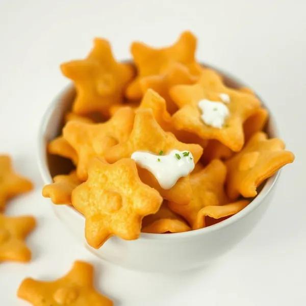 Sauerrahm- und Zwiebelkekse