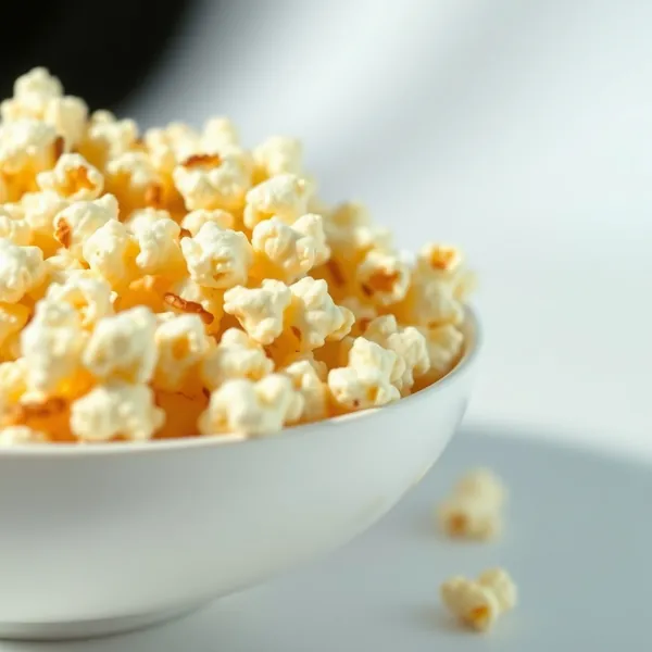 Popcorn alla Crema di Formaggio e Cipolla